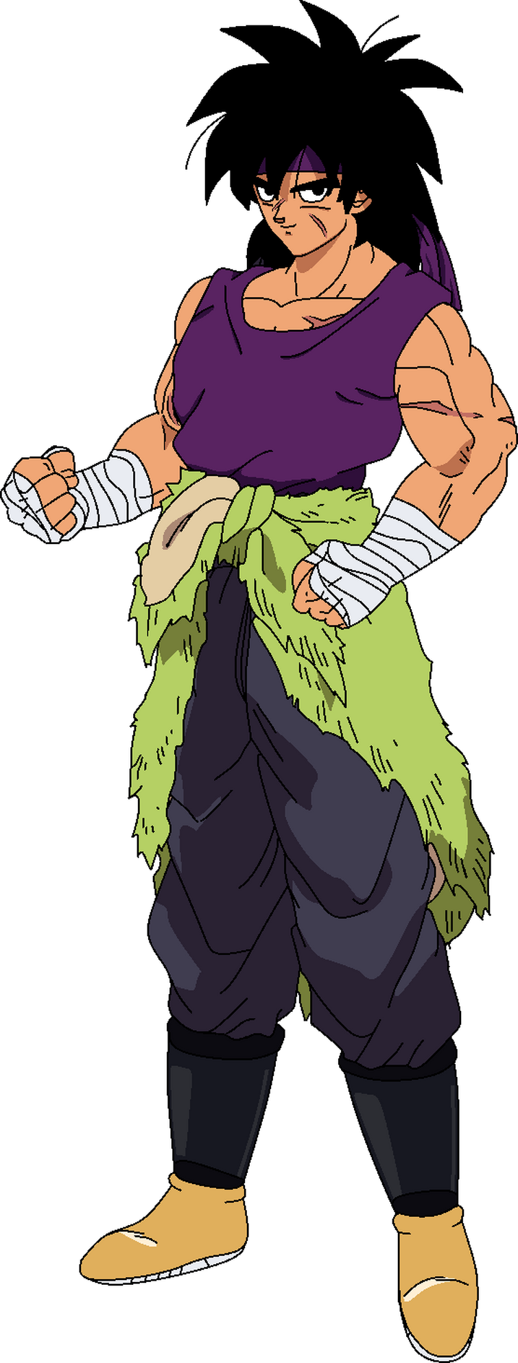 Drawing Dragon Ball OCs | Part 7 - Broly (VL Incarnation) | Fandom