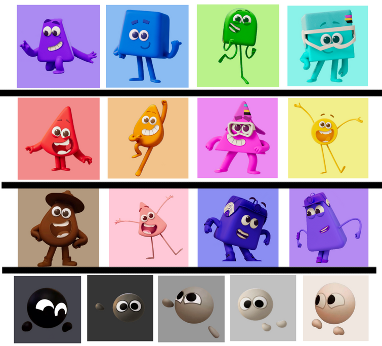 Colourblocks (show), Numberblocks Wiki