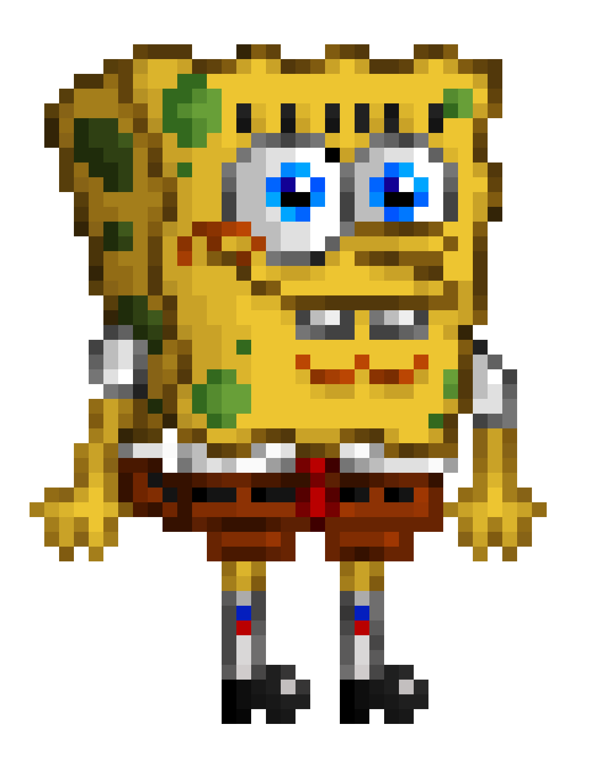 I Made Spongebob Pixel Art Fandom