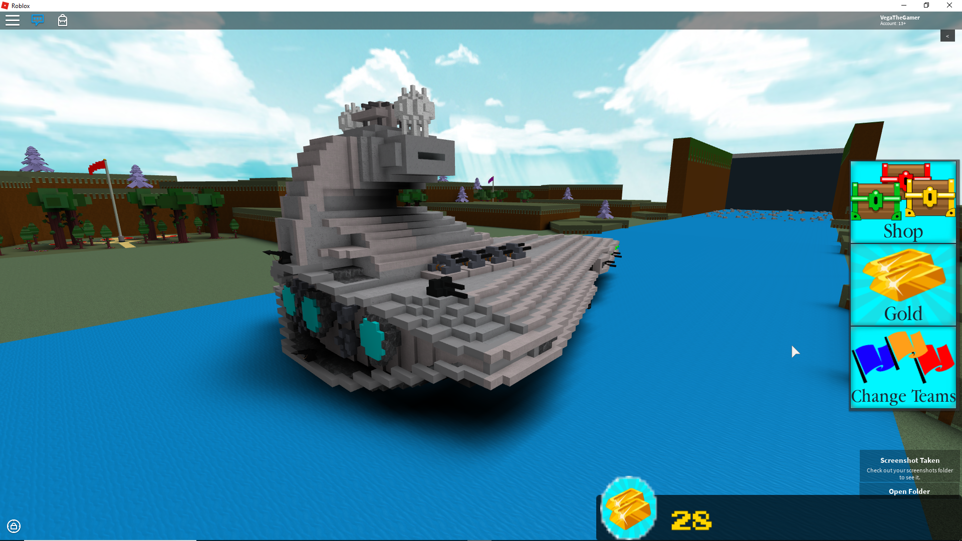 Roblox Build A Boat For Treasure Battleship