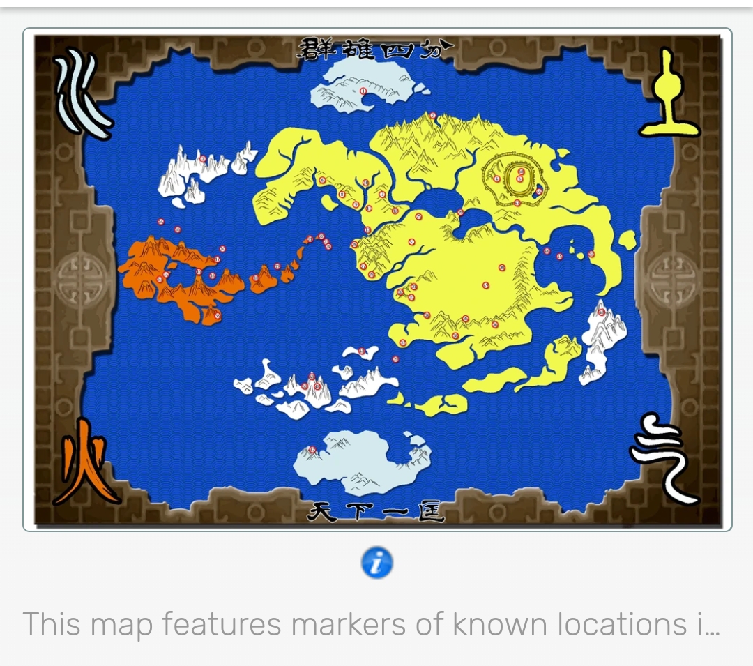 Map Of The World Of Avatar Map of the world of Avatar | Fandom