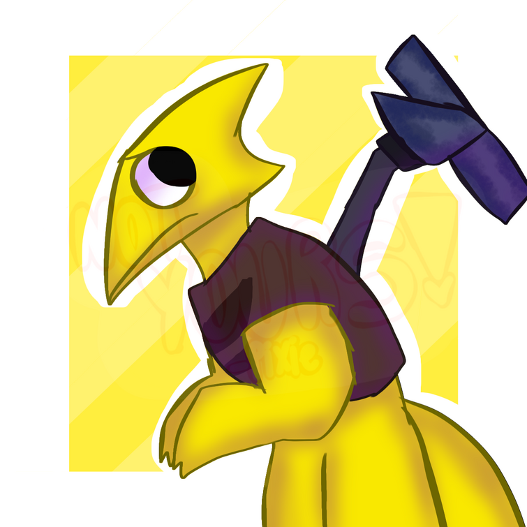 I made fanart for Yellow! (my version)