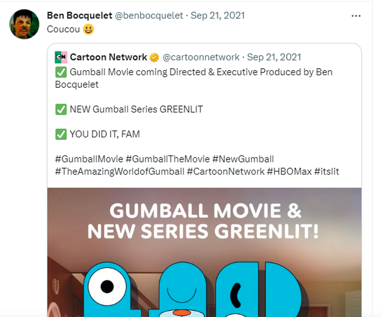 The Amazing World of Gumball' Movie & Series Greenlit for CN, HBO Max