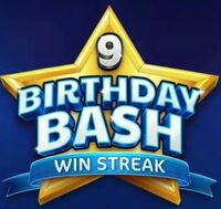 Birthday Bash Win Streak Logo