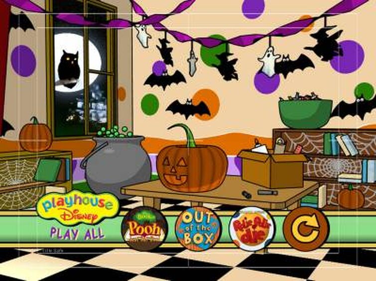 Playhouse Disney Halloween dvd menu Fandom