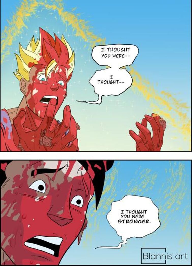 Gohan right after his fight against Mark Fandom