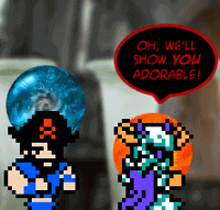 Garland fights fire with fire.