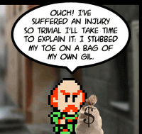 Ah, the classic ingredient to RPGs