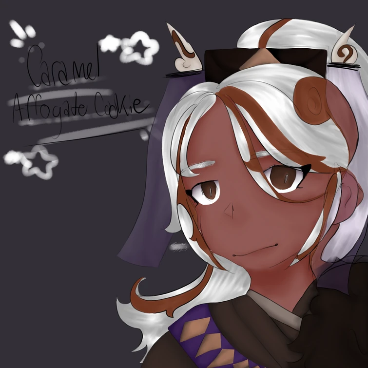 Caramel Affogato Cookie (Caramel Arrow Cookie x Affogato Cookie fan