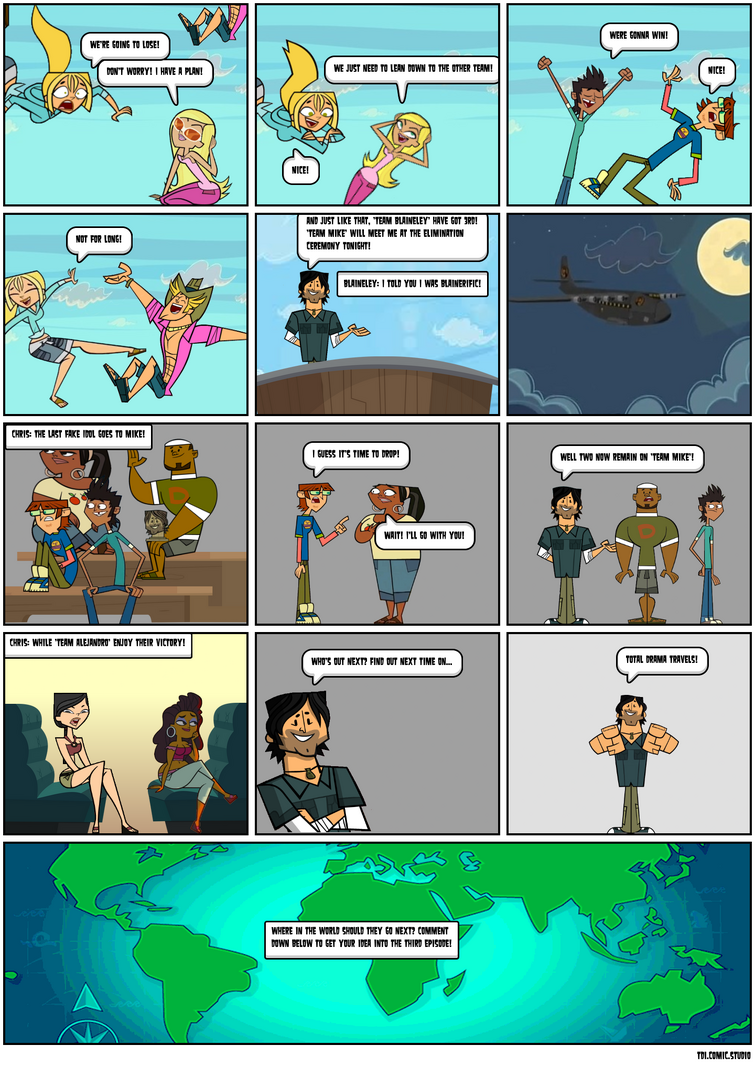 Total Drama Travels: Head To The Skies! Part 1 (Episode 1)
