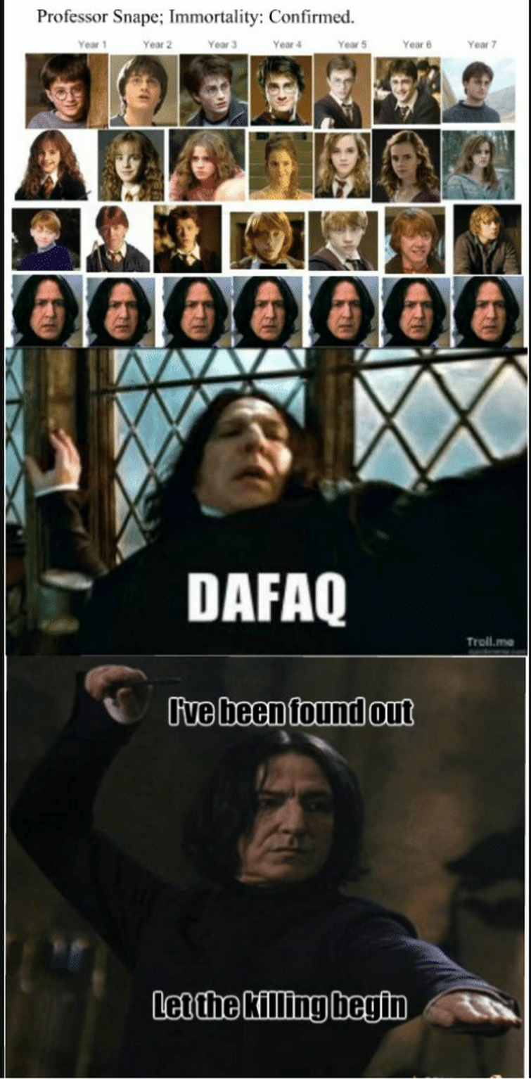 OMG, Snape memes! 🤣🤣🤣 | Fandom
