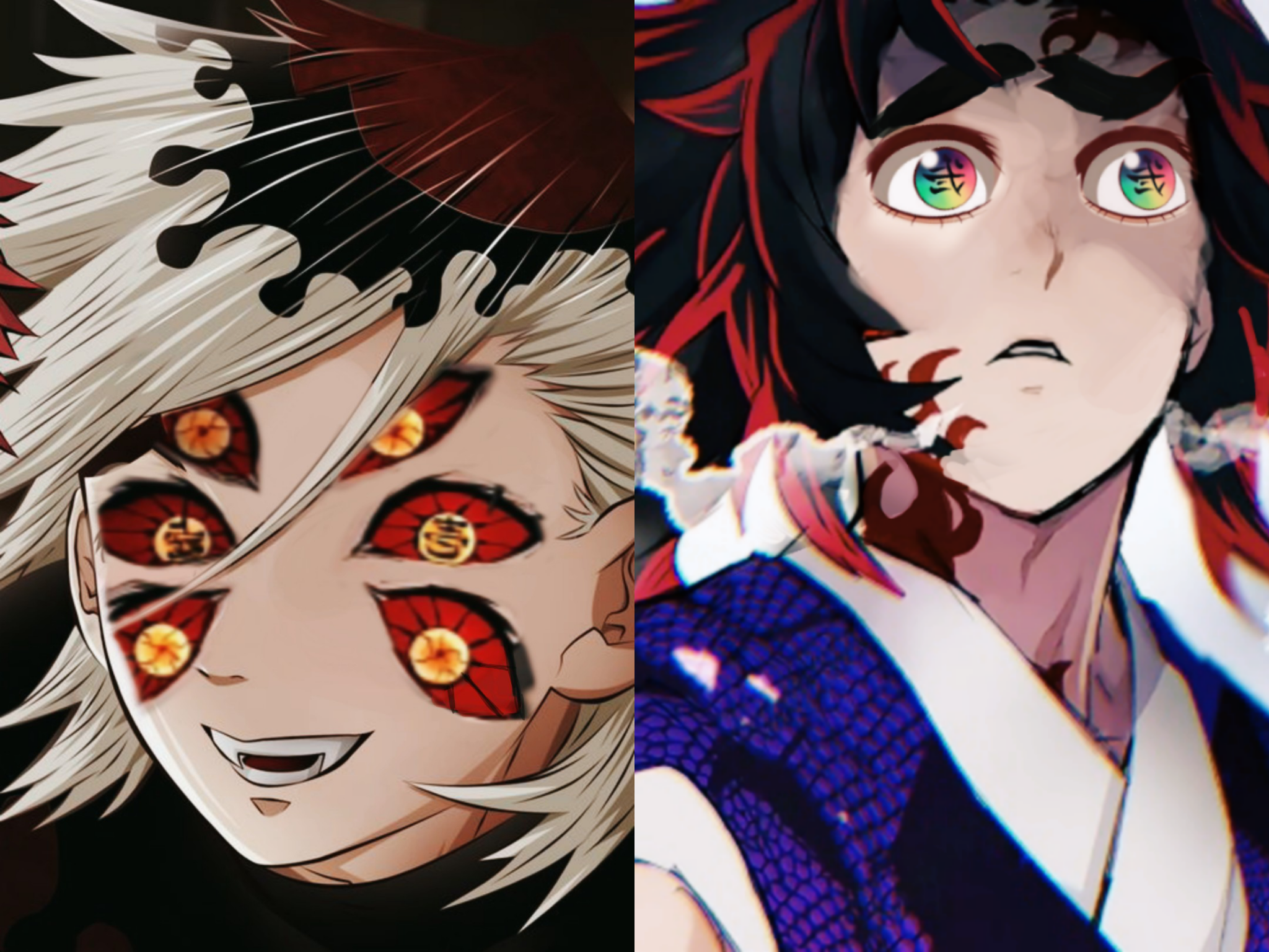 I made Kokushibo with two eyes too : r/KimetsuNoYaiba