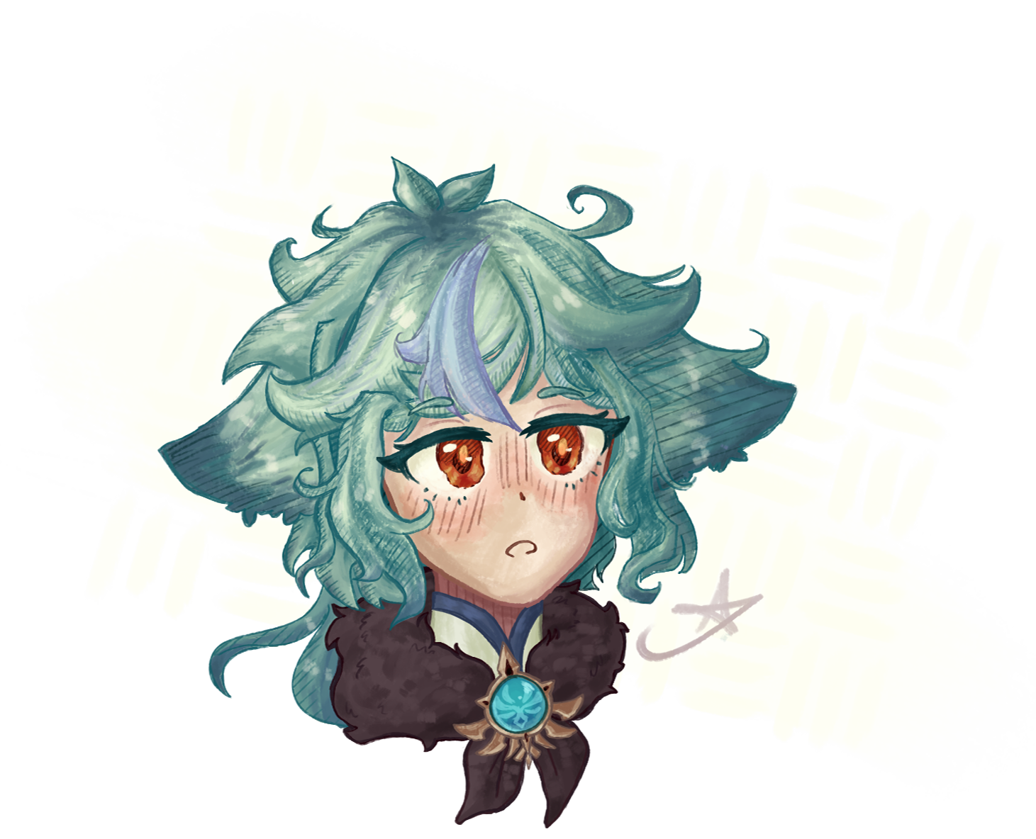 My first digital drawing in a while fandom