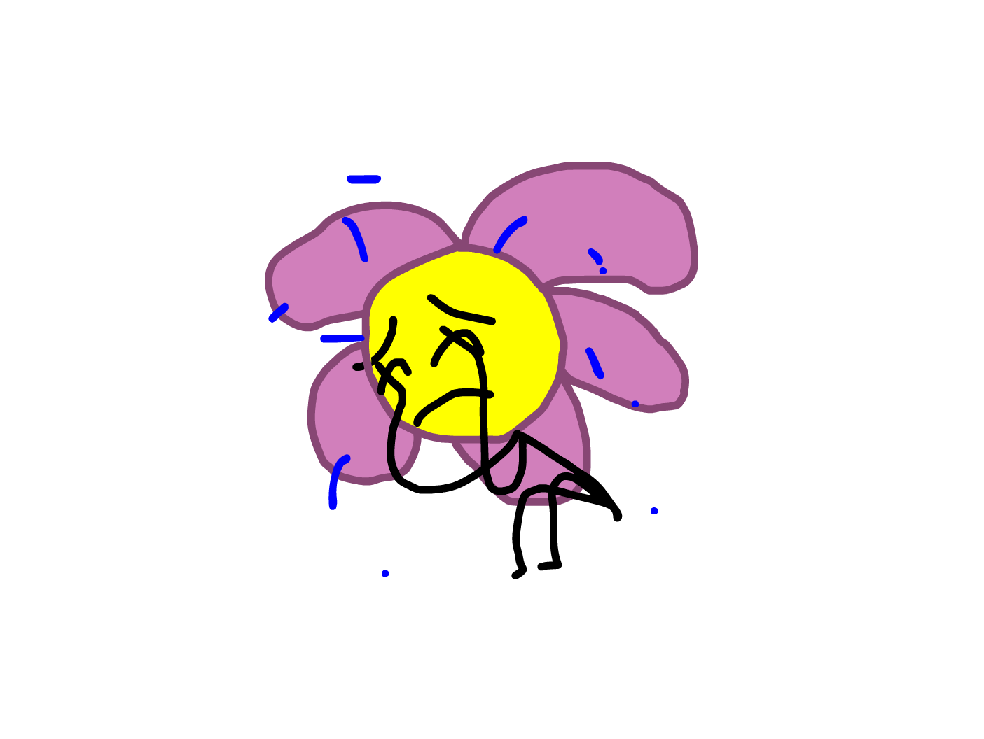 Why is flower crying | Fandom