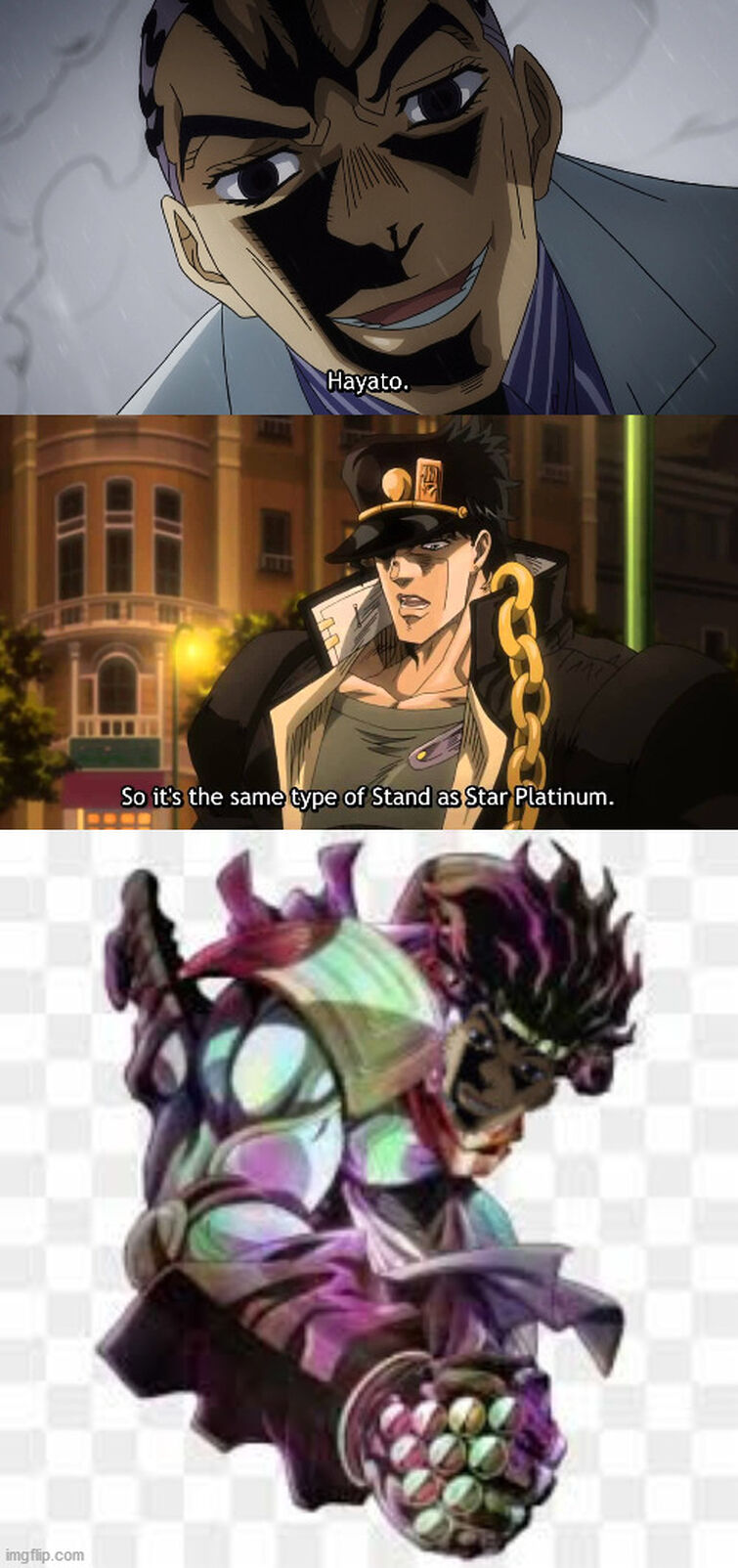So it's the same type of stand Fandom