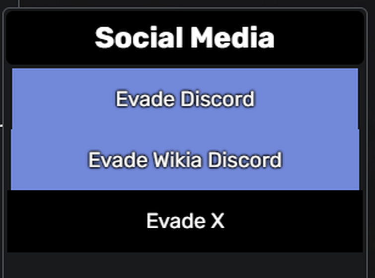 Evade – Discord
