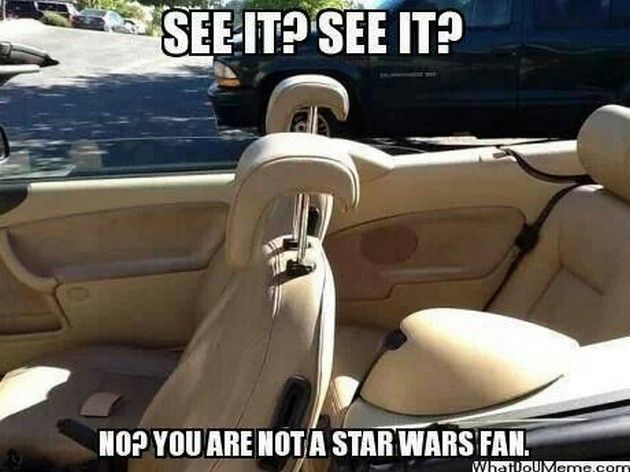 Only Star Wars fans will get it . . . . . . . . . . . . #comedy