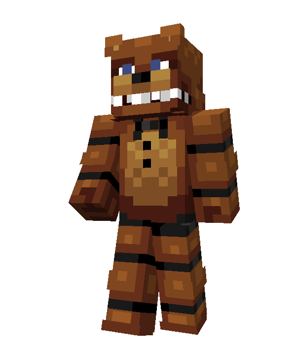 Five Nights At Freddy Minecraft Skins Layout 4852