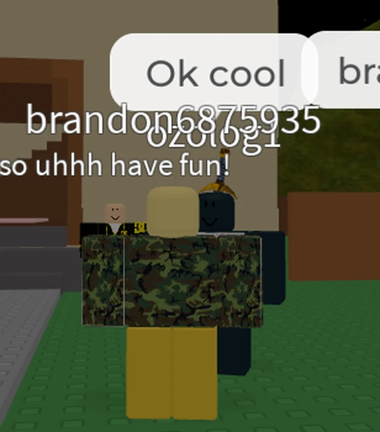 i NEED you guys to know who i met today on Brandon's my house place ...