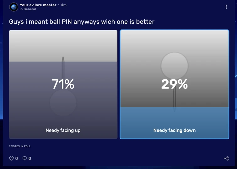 Guys i meant ball PIN anyways wich one is better Fandom