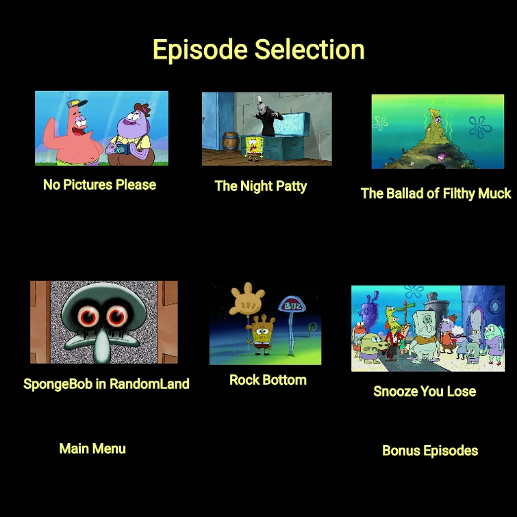 The Tidal Zone DVD menu Part 1 Fandom