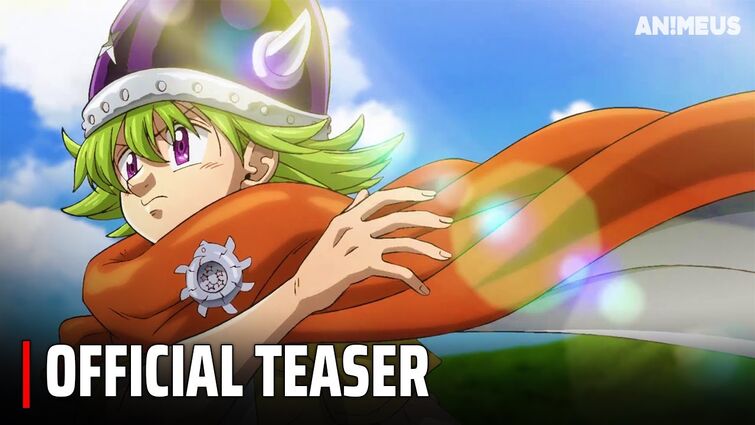 Teaser trailer de The Seven Deadly Sins: Four Knights of the Apocalypse