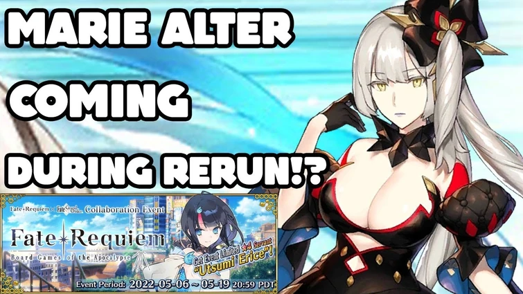 Is Marie Alter Coming!?