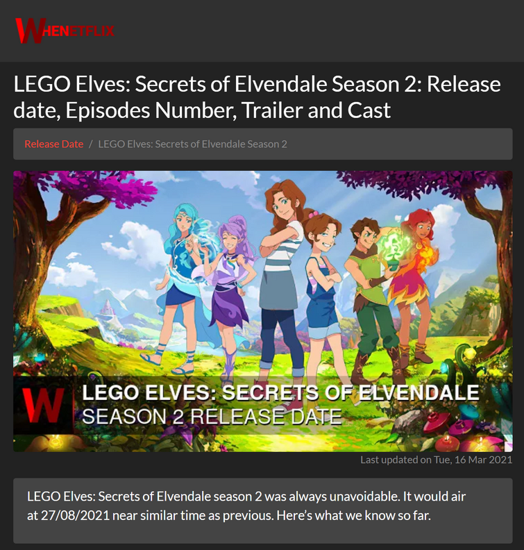 Insister chokolade seksuel Discuss Everything About LEGO Elves Wiki | Fandom