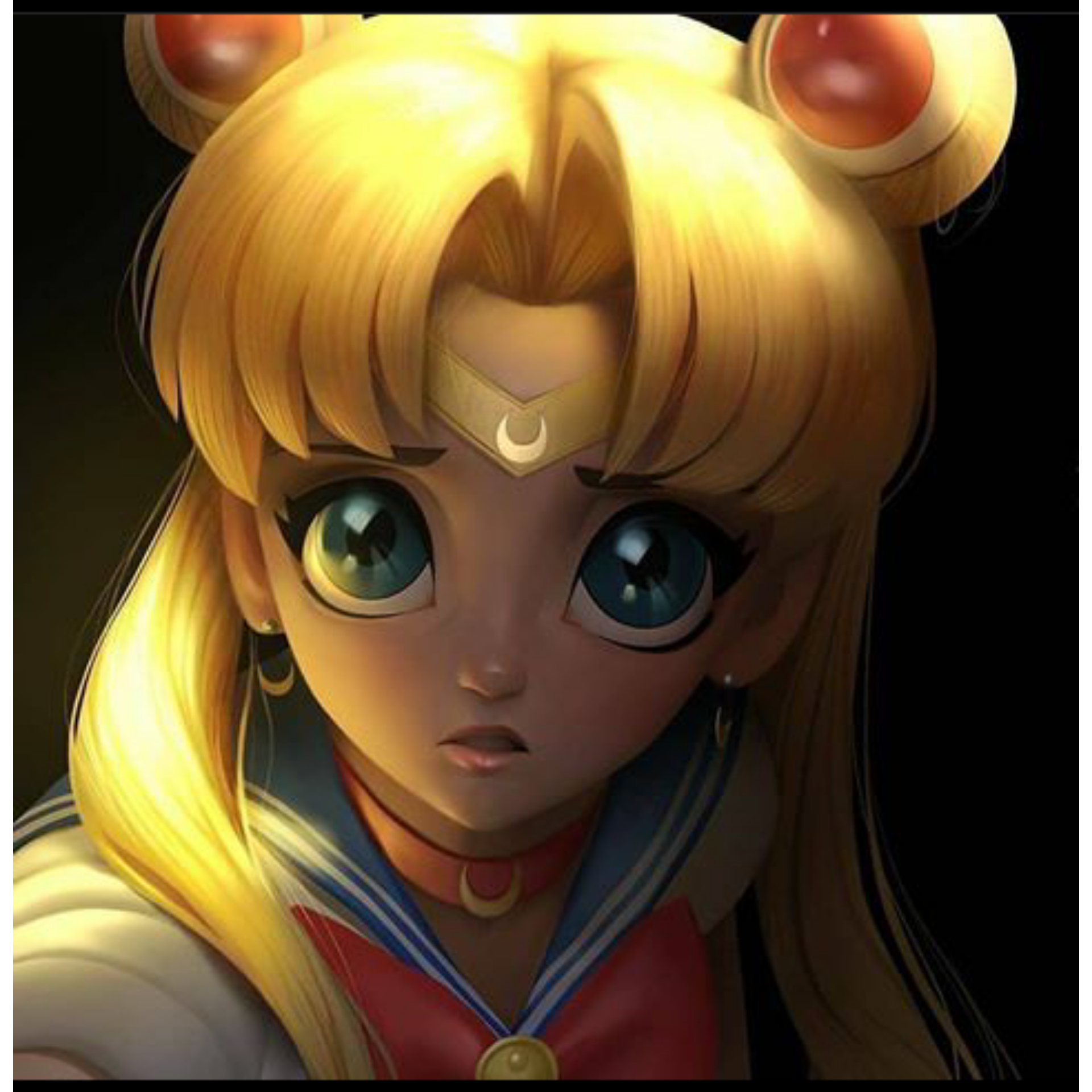She Is So Beautiful Sailor Moon Fan Art Fandom