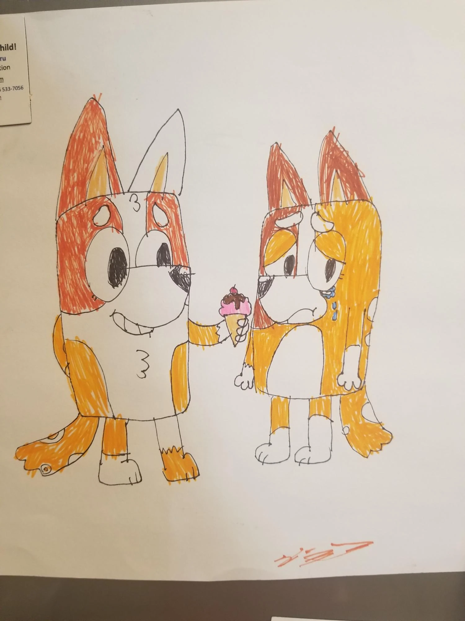 old brandy and chilli art i made Fandom