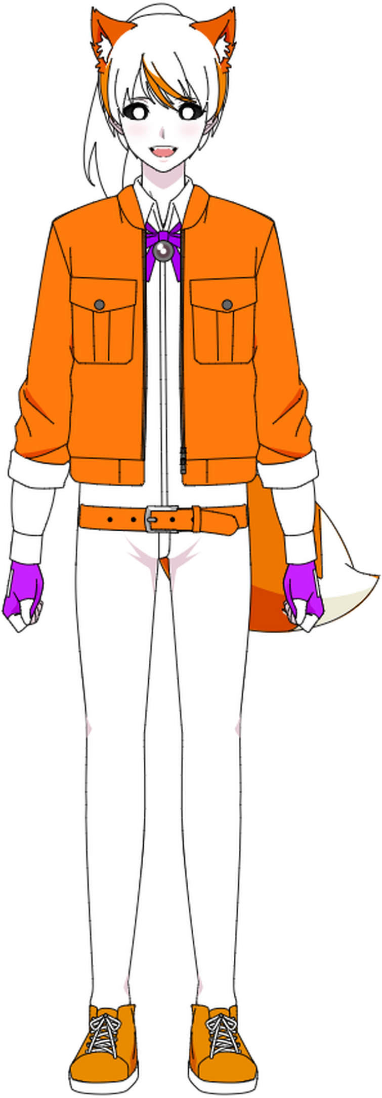 Mangle, F.Foxy & Lolbit male & female w/ anime character creator