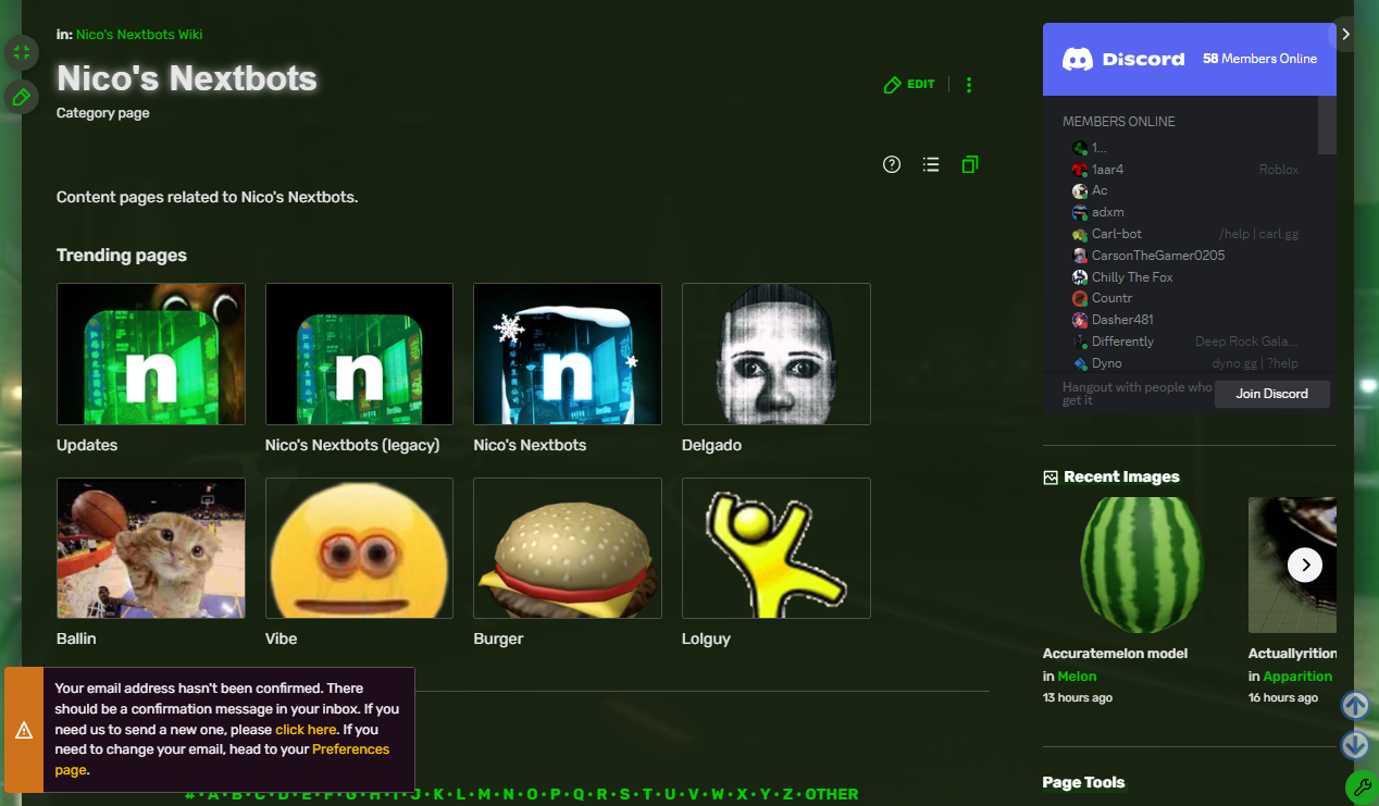 Can anyone explain what does the nico's nextbots category actually use ...
