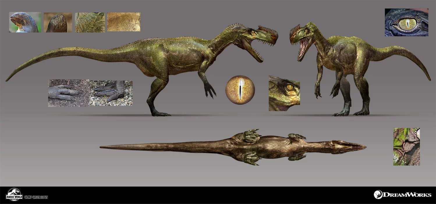 jurassic park dinosaur concept art