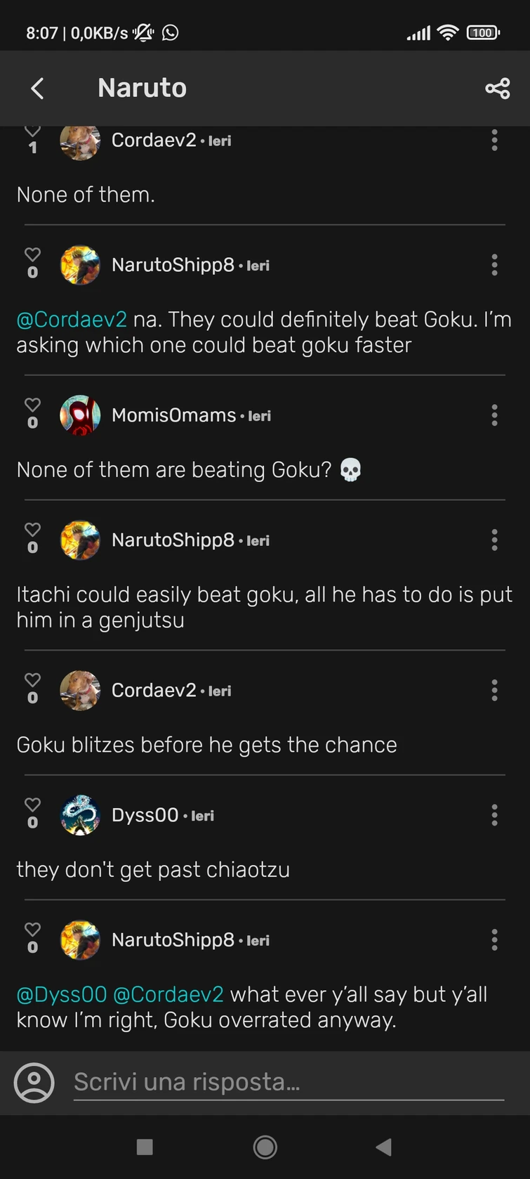 No vote, just naruto wiki bias Fandom