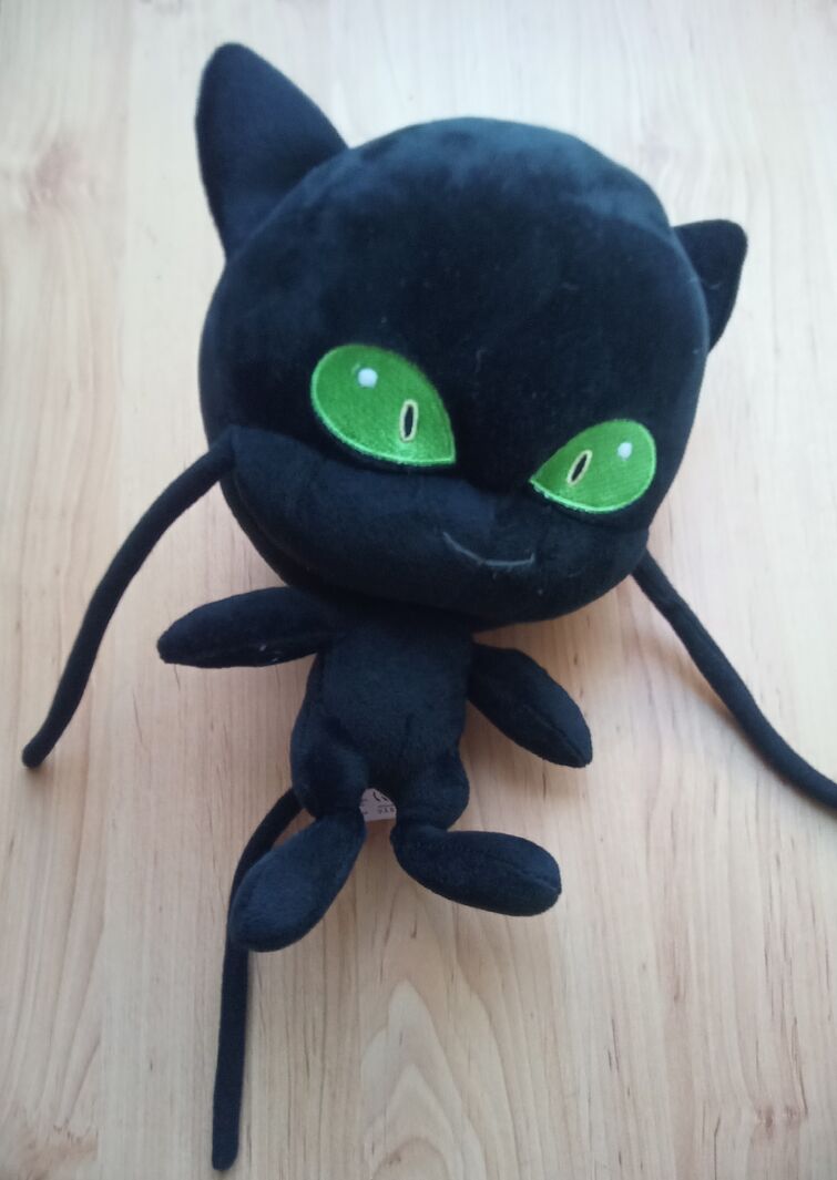 Miraculous Chibi Cat Noir Plush Toy from Tales of Ladybug and Cat Noir |  15cm Cat Noir Soft Toy | Super Soft and Cuddly Toys Bring Their Favourite  TV