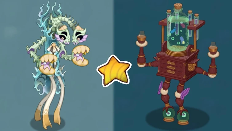 Epic Blipsqueak and Epic Clackula (My Singing Monsters)