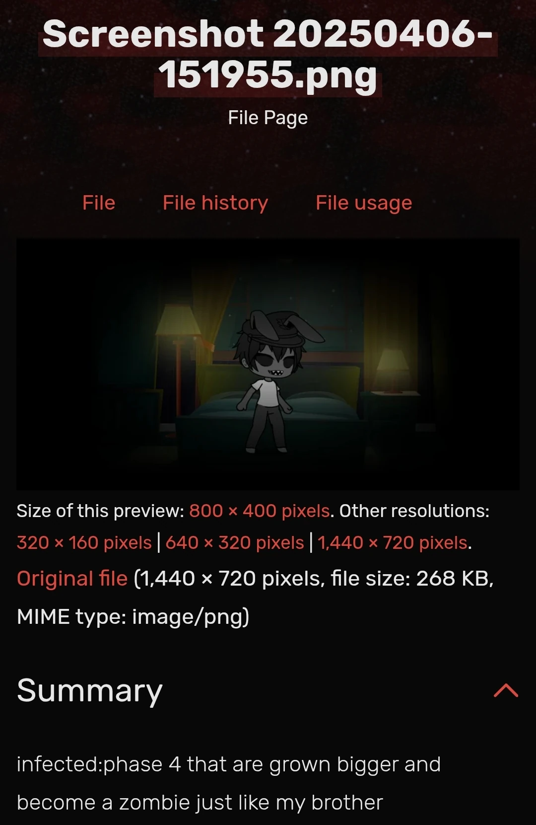 Calling his irl brother a zombie on a file is goddamn crazy💔🥀 | Fandom