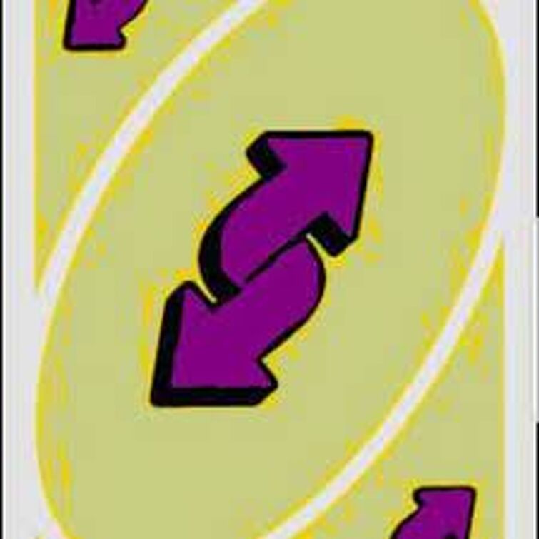 Карта наоборот желтая