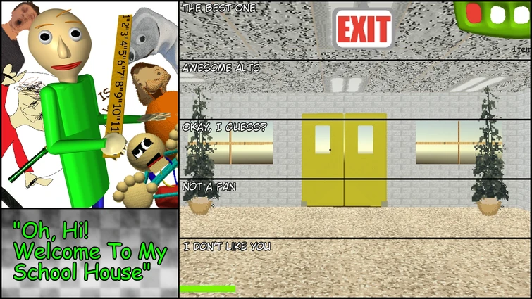 Give Me Characters, And I'll Rank Them On How They Would Be As Baldi ...
