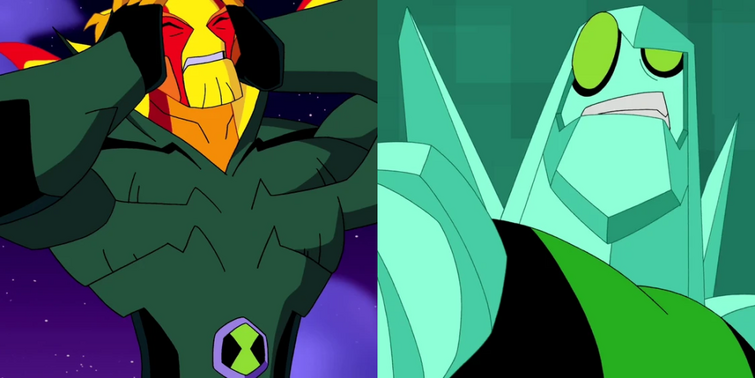 what do you guys think about Ben 10 Alien Swarm version of big chill and  humungusaur? : r/Ben10