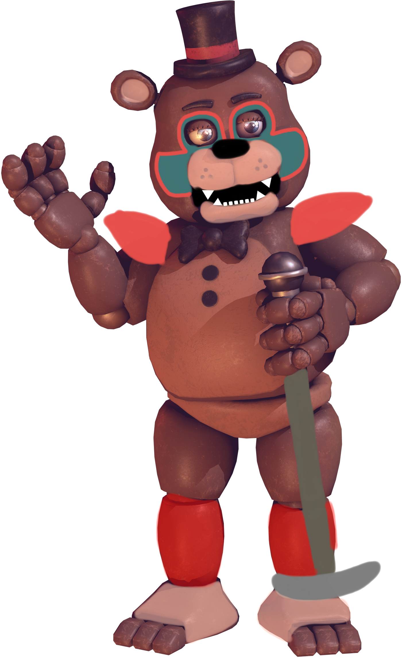 Fnaf glamrock freddy. Глэм Фредди. Фредди Glamrock Freddy. Фредди из ФНАФ 9. Фредди из 9 части ФНАФ.