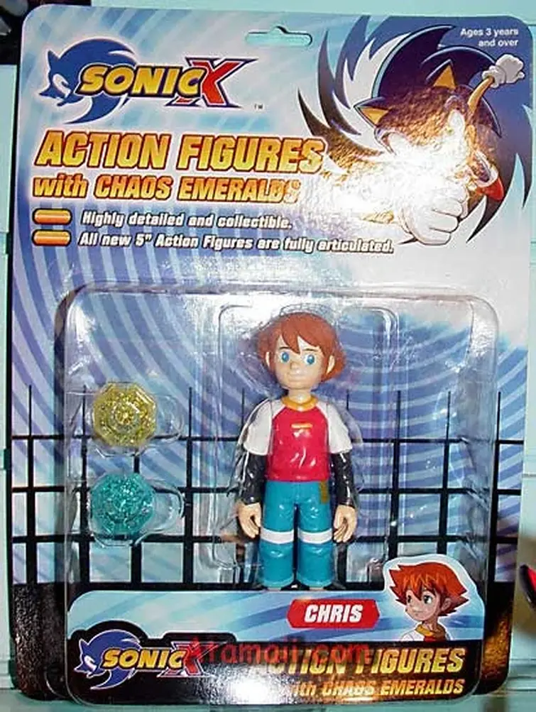 Sonic X Figure Collection SEGA TOYS 2003 Chris