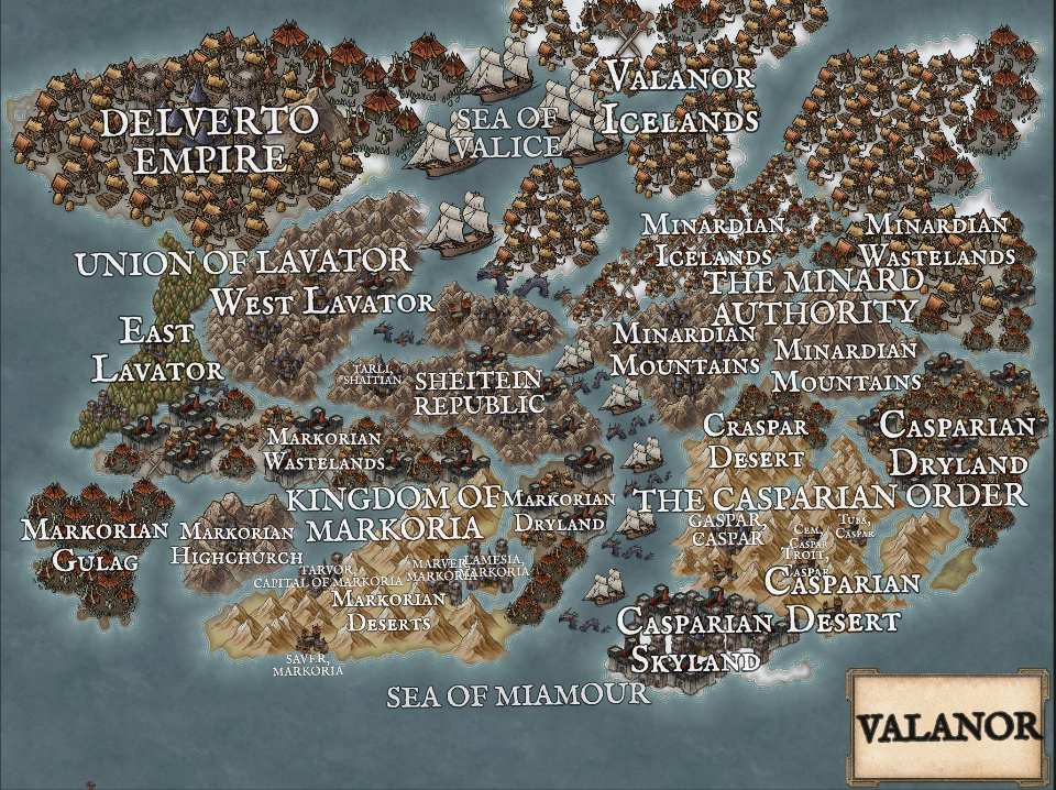 Map of the Depths! : r/deepwoken