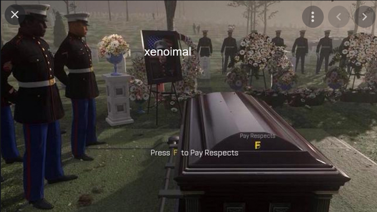 Xenoimal funeral *sobs*