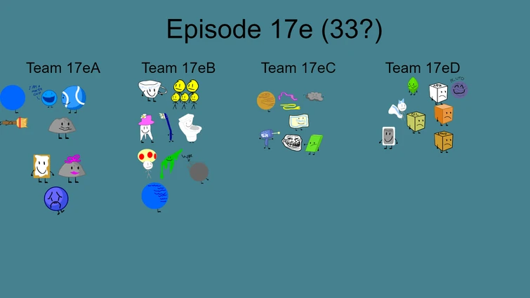 BFDI Recommended Characters viewer voting 3 (vote to eliminate) | Fandom