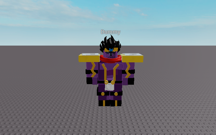 My First Jojo Model That I Made Excluding Meshes Fandom - how to make a roblox animation using blender