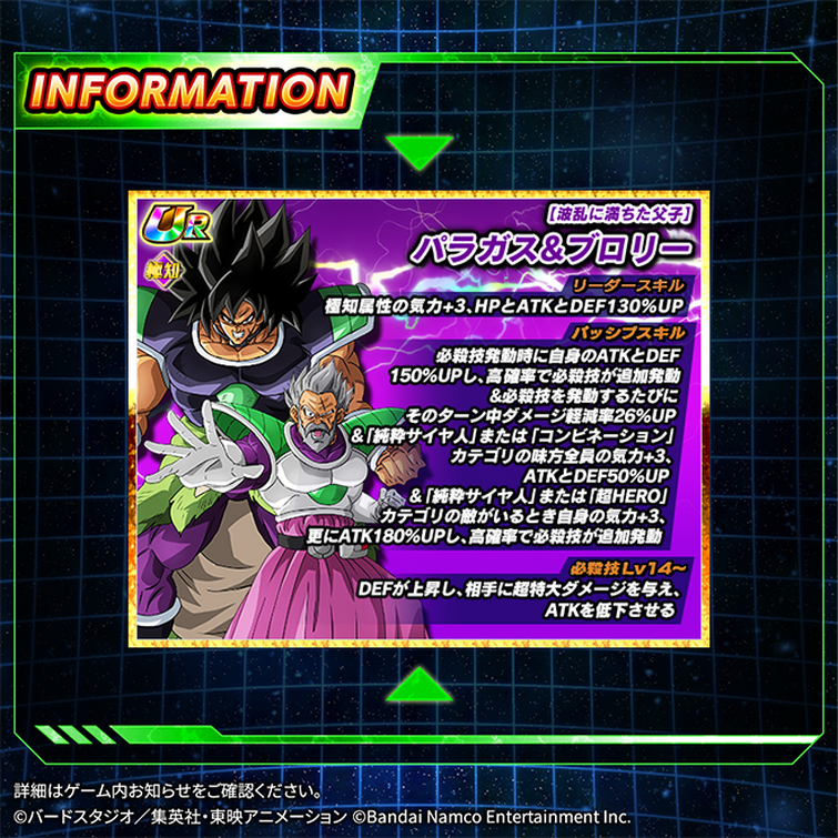 EZA details for the Broly Movie Saiyans Fandom