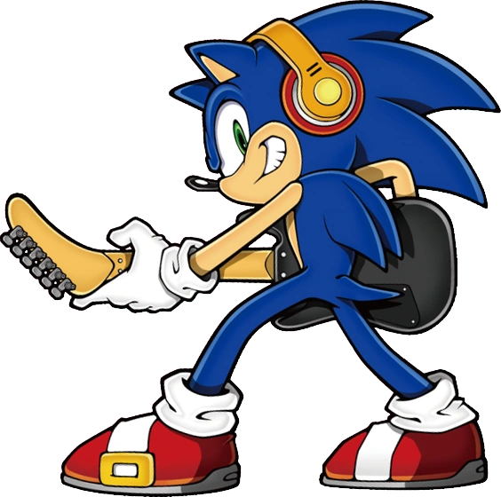 Who agrees that Sonic the Hedgehog rocks the electric guitar perfectly? Fandom