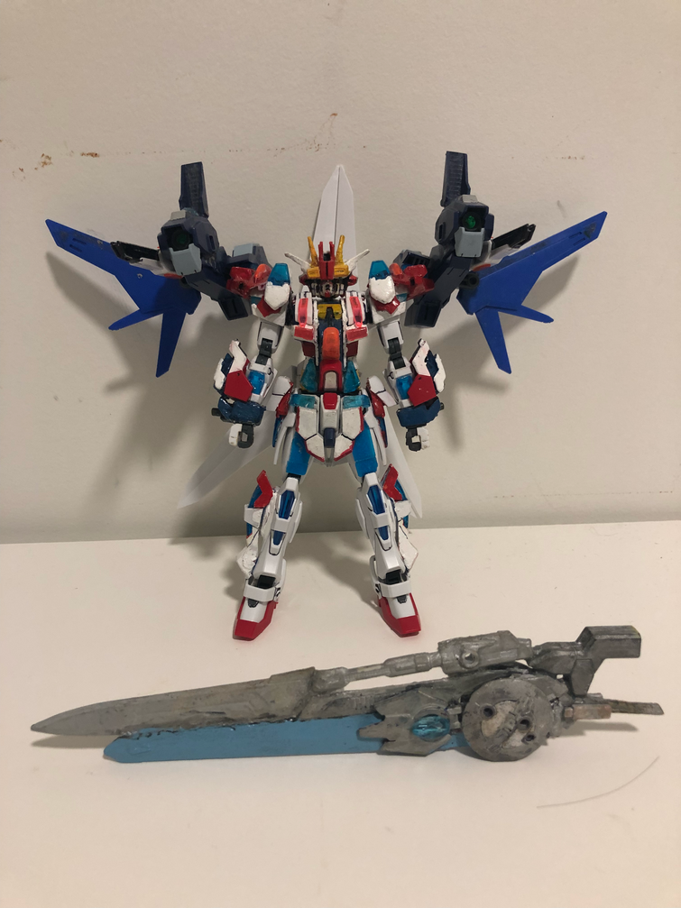 Gundam Extreme Build Galaxy Originally Custom From Hg Extreme Gundam Fandom