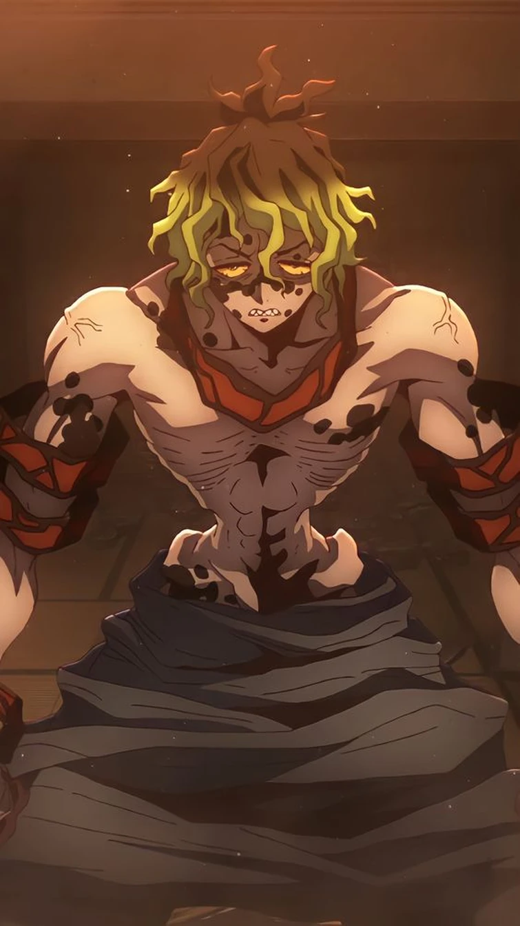 No hate but why does Gyutaro look like a dorito | Fandom